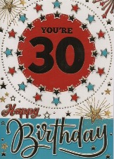 You're 30 Happy Birthday
